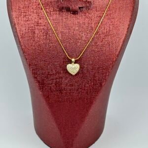 Golden Heart Necklace – سلسلة القلب الذهبي 💛